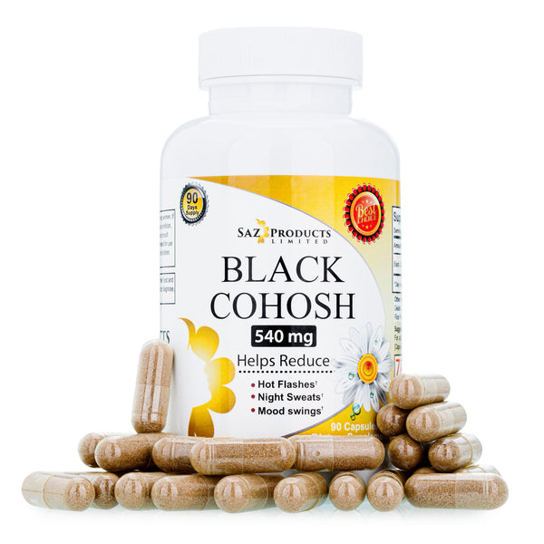 Black Cohosh Menopause Supplement - 90 Capsules