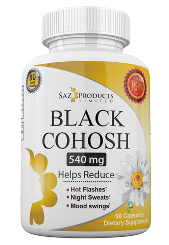 Black Cohosh Menopause Supplement - 90 Capsules